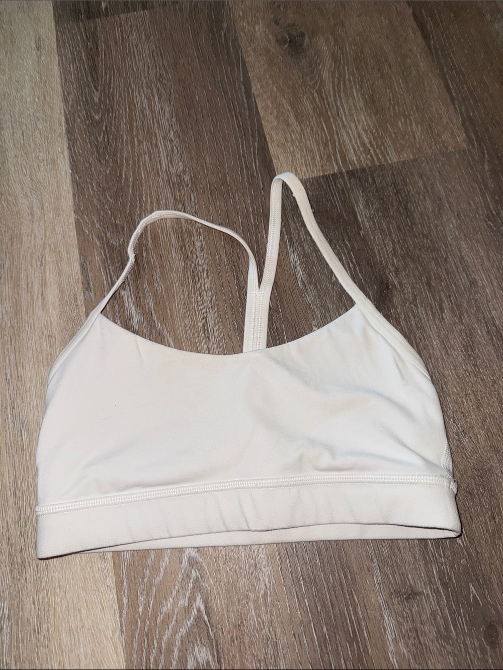 lululemon athletica White Strappy Sports Bra